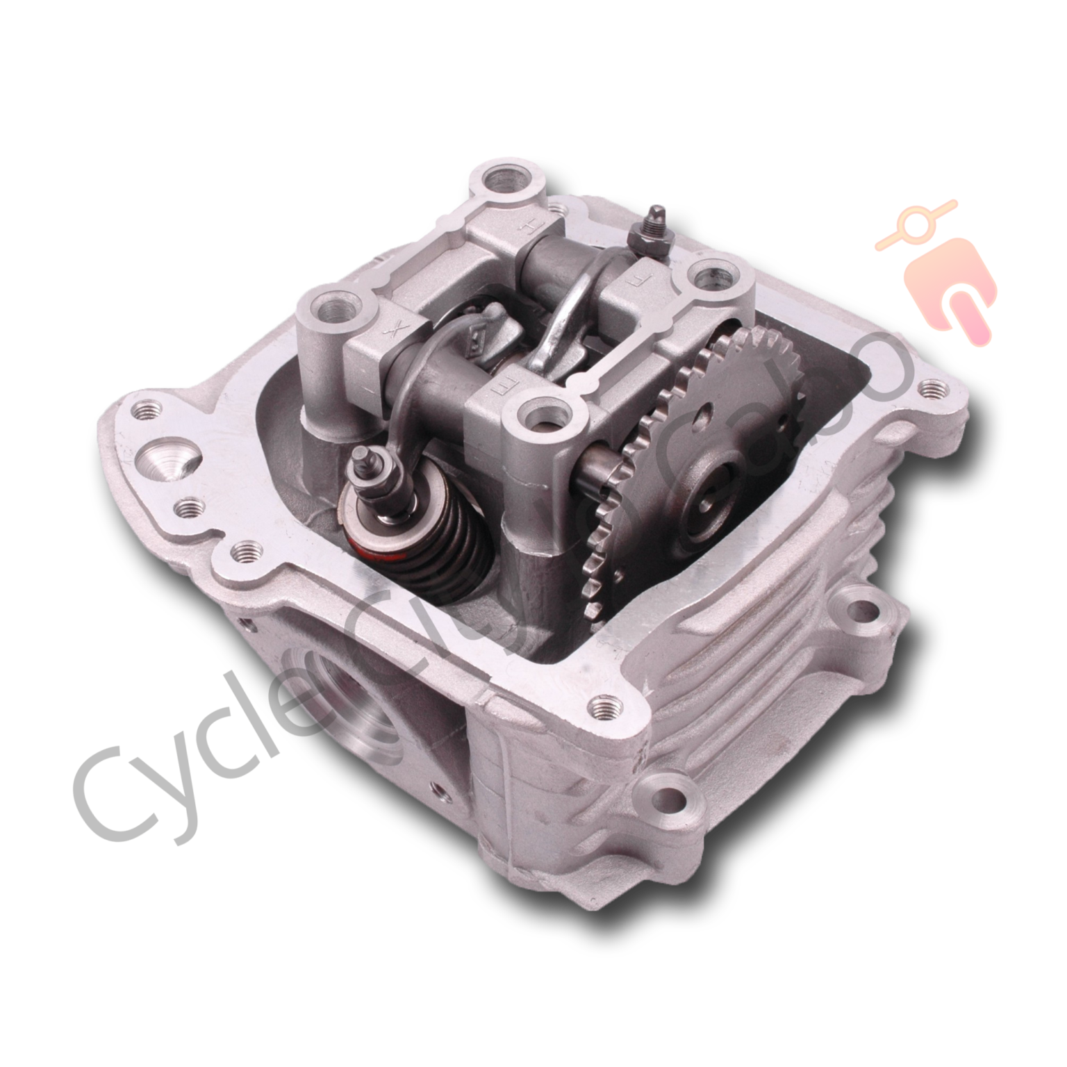 China GY6 cilinderkop compleet AGM, BTC, Turbho, Znen, IVA