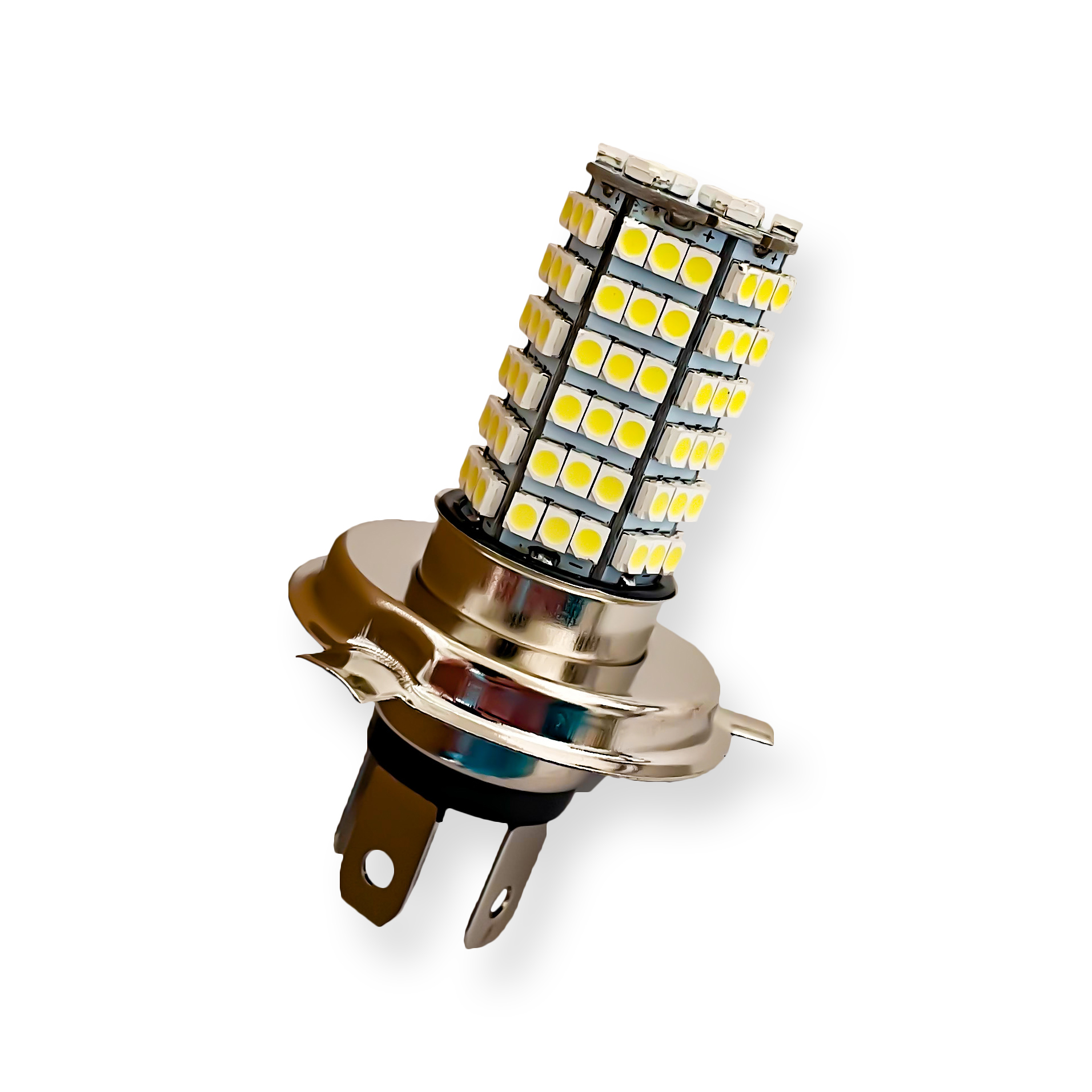 Lamp 12V - 35/35W H4 Power LED - HS1 / PX43T - Voorlamp Scooter