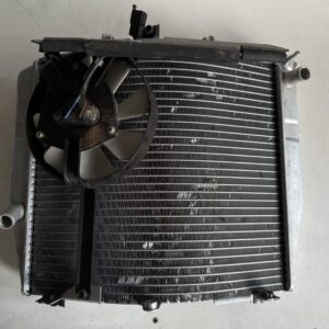 KAWASAKI ZX6 RADIATEUR COMPLEET MET KOEL VIN (ORIGINEEL)